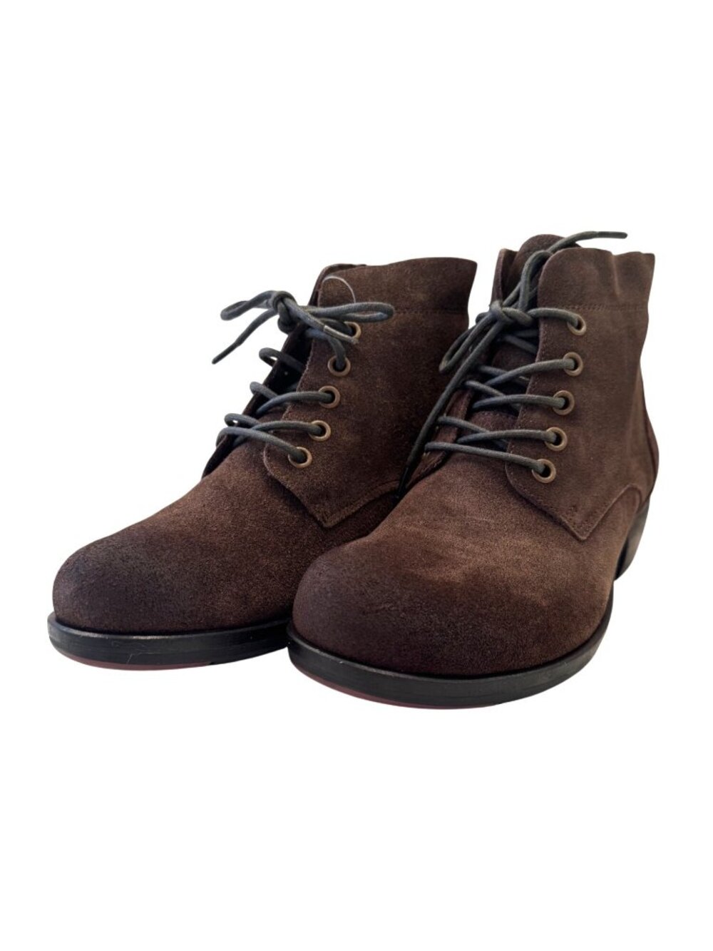 Fly London Mesu780fly Size 37 Oil Cow Suede Sludge Bootie NWB US 6.5/7 - Picture 4 of 15